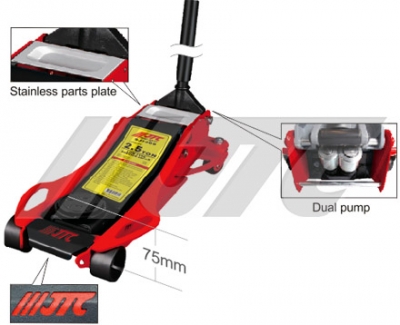 JTC-SJ2569 2.5T低型四輪千斤頂