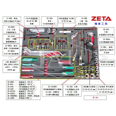 工具車第一抽