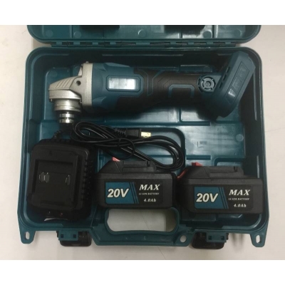 20V MAX 4.0AH鋰電充電式無刷砂輪機